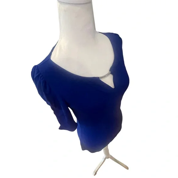 WHBM. Royal Blue w/Silver Accent. Small - Picture 4 of 12
